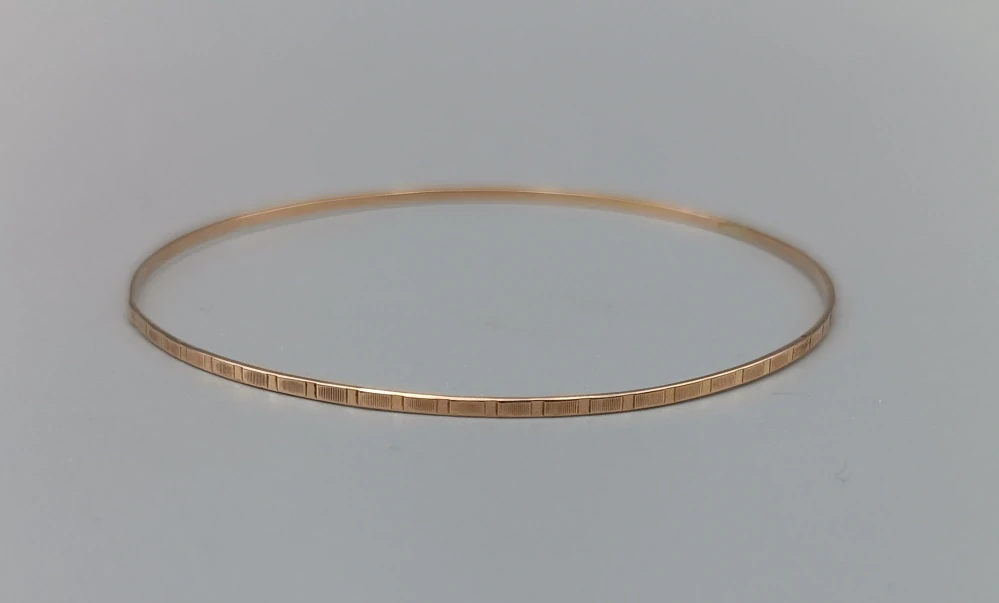 Zlatý náramek 3,00g pevný kruh