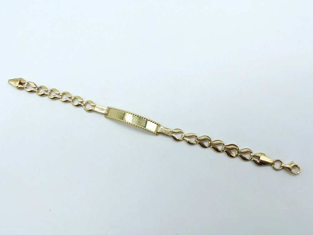 Zlatý náramek 2,45g délka 14,5 cm