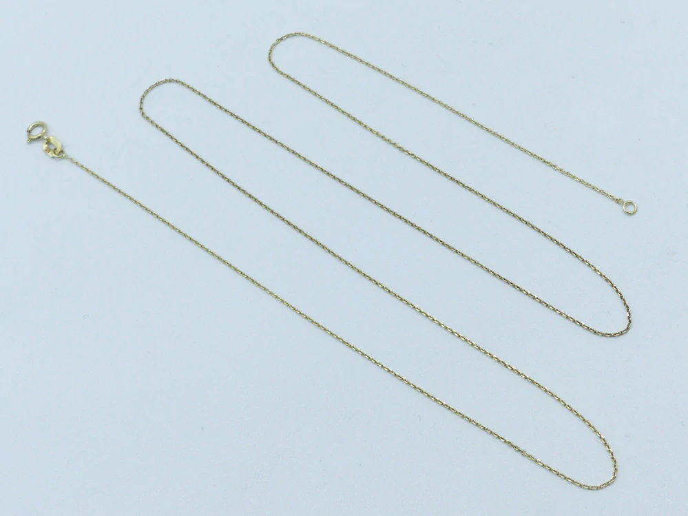 Zlatý řetízek 1,25g délka 55,5 cm