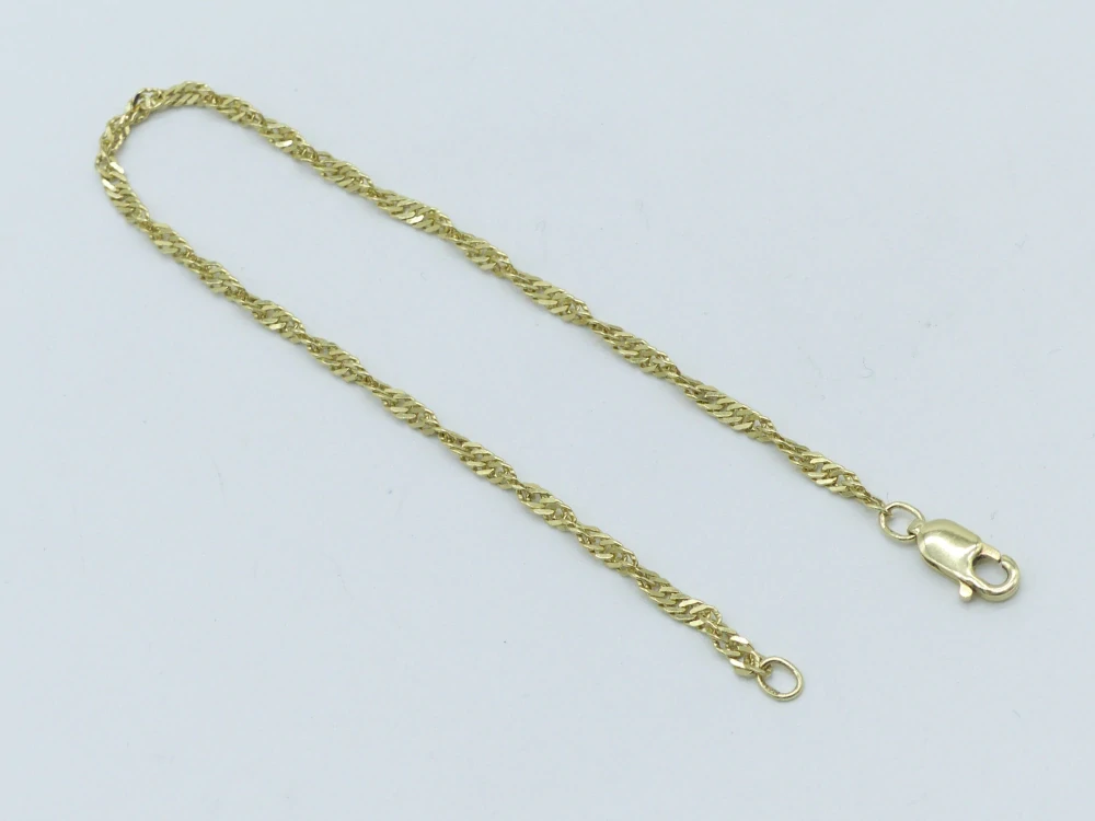 Zlatý náramek 2,30g délka 18,5 cm