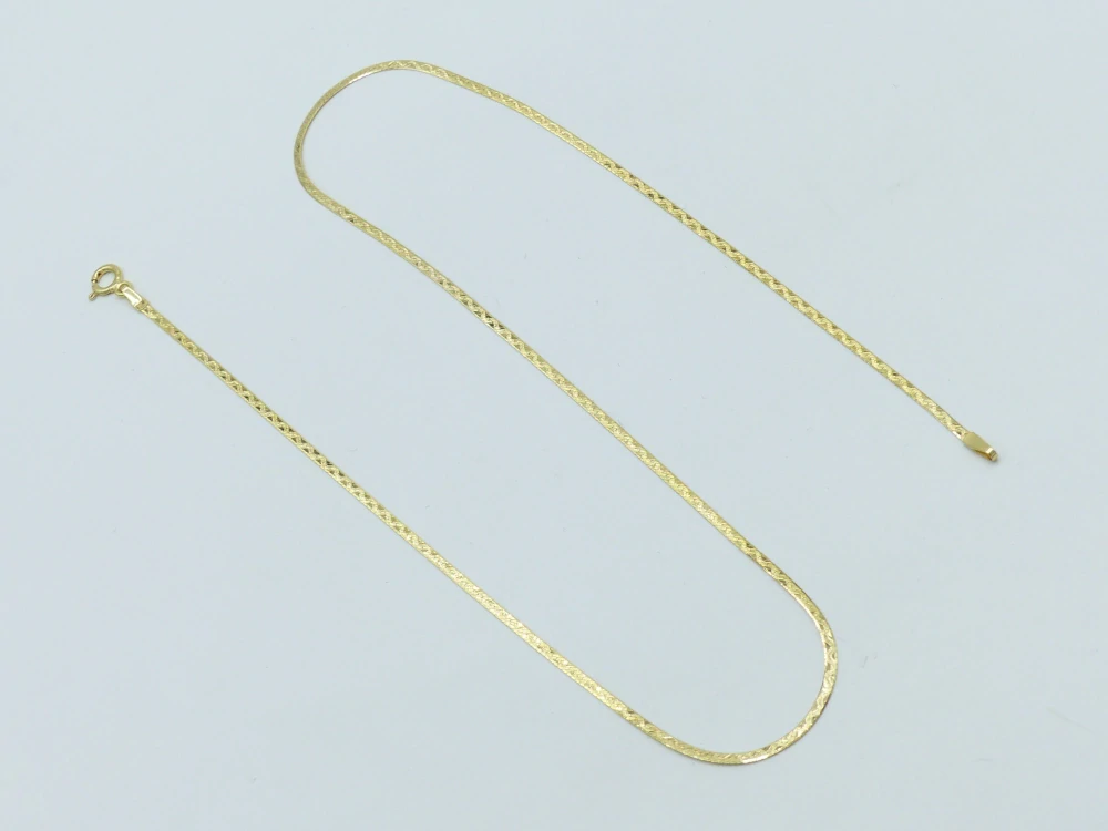 Zlatý řetízek 1,95g délka 43 cm