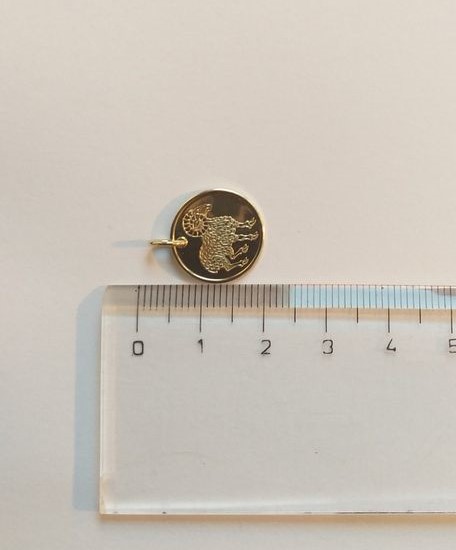 Zlatý přívěsek 1,45g Beran