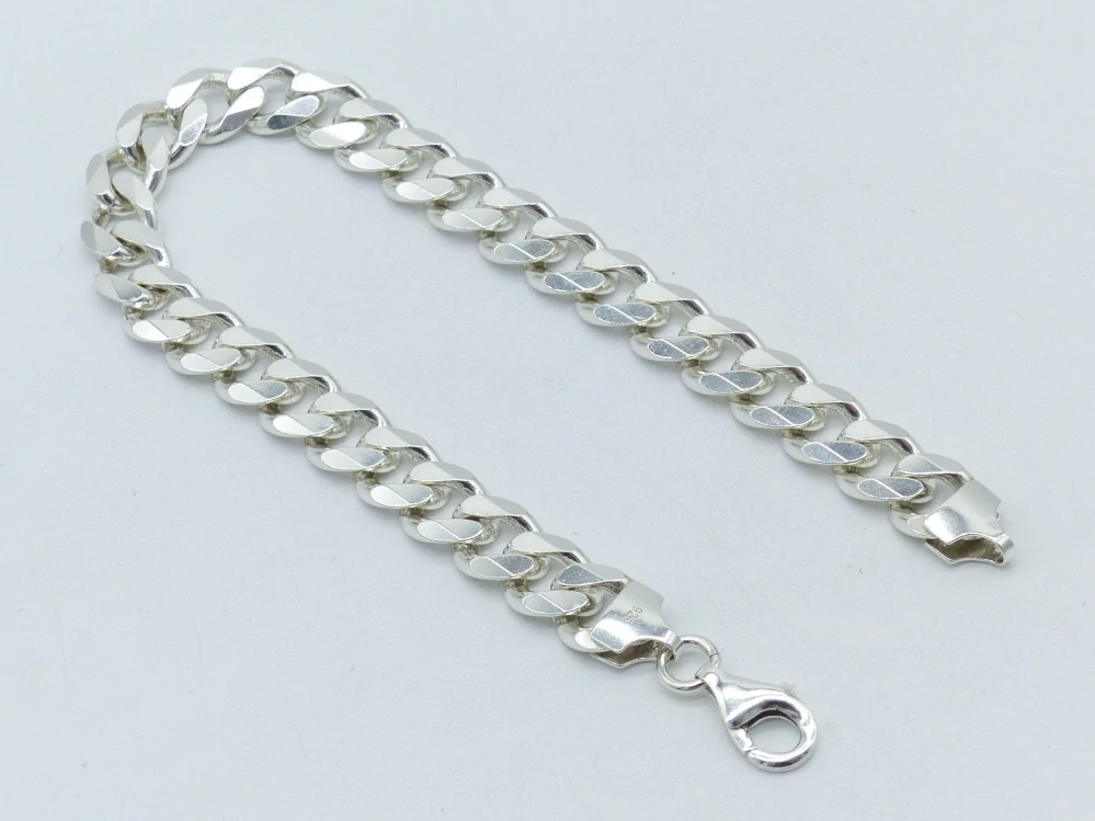 Stříbrný náramek 27g délka 21,5 cm