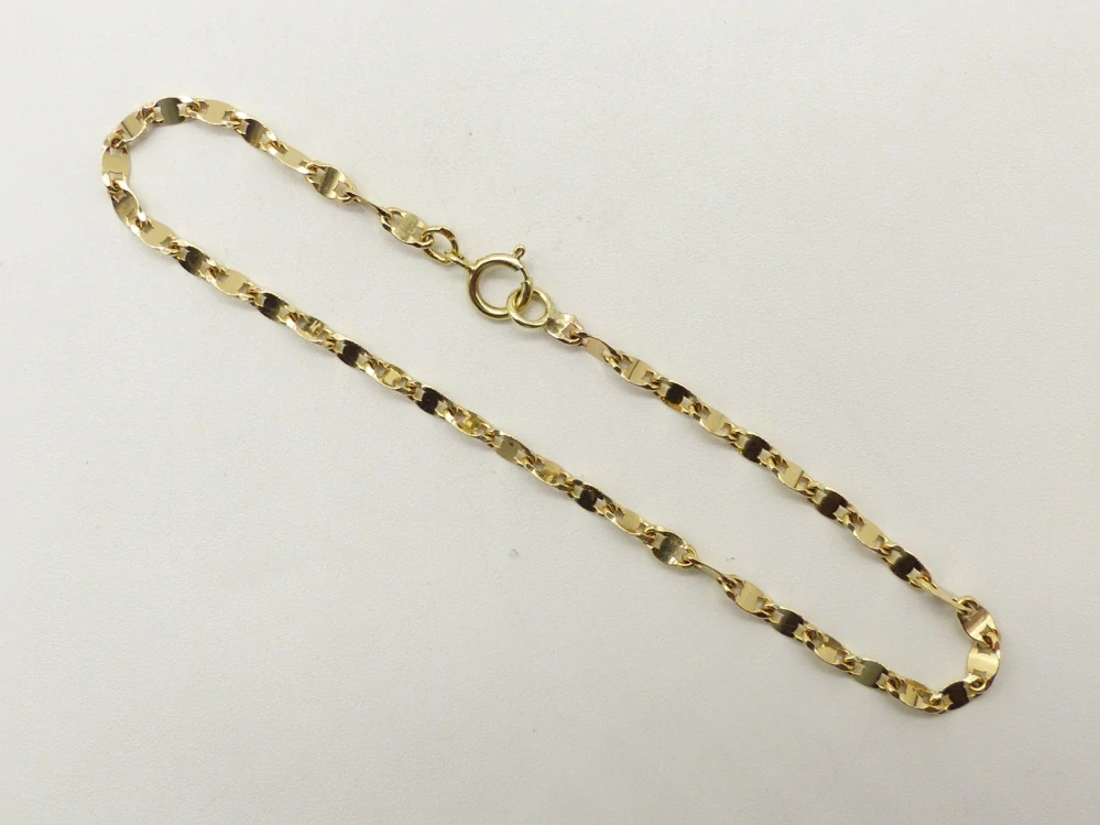 Zlatý náramek 1,65g délka 17,5 cm