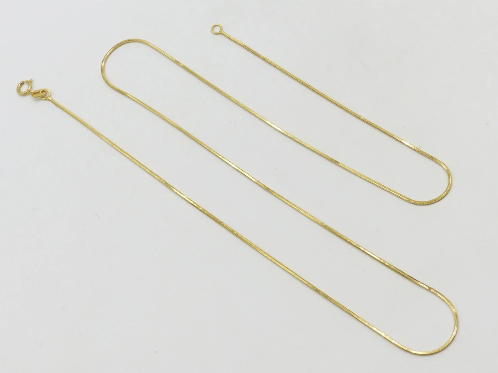 Zlatý řetízek 2,65g délka 43,5 cm