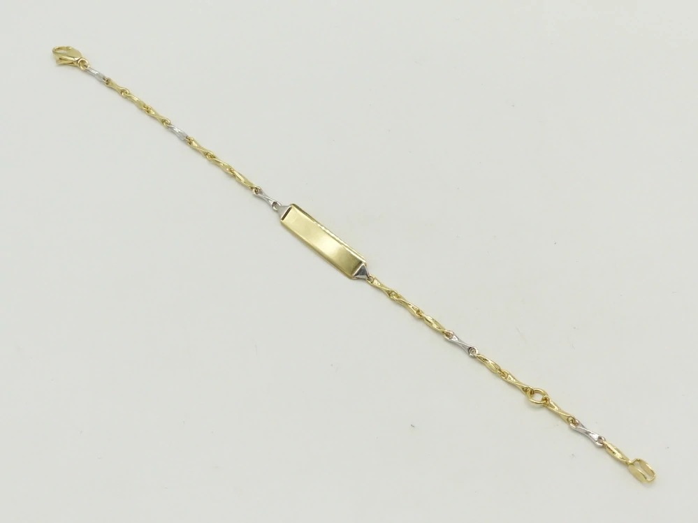 Zlatý náramek 2,65g délka 13,5-16 cm