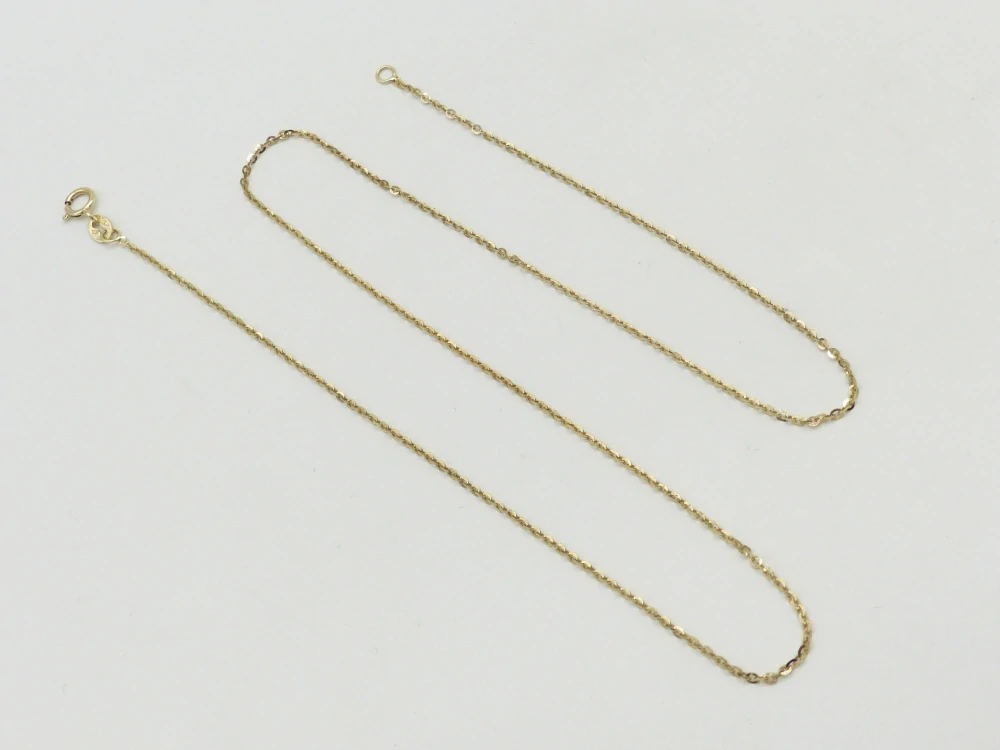 Zlatý řetízek 1,30g délka 41,5 cm