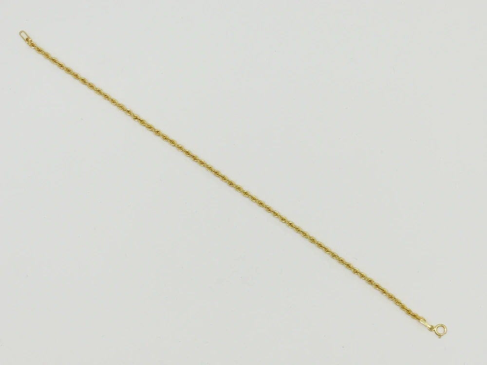 Zlatý náramek 0,85g délka 18,5 cm