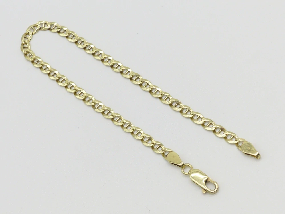 Zlatý náramek 5,15g délka 18 cm