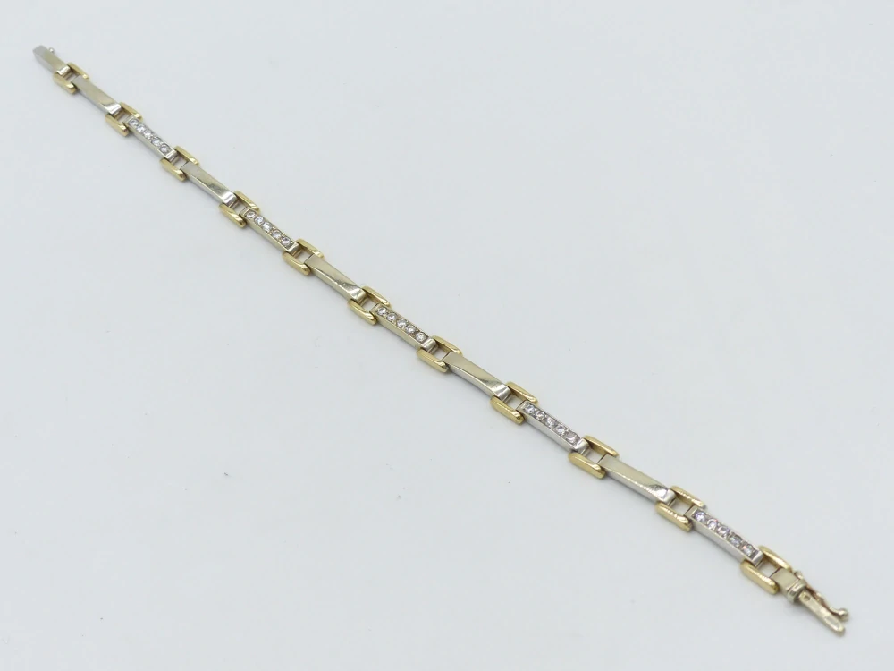 Zlatý náramek 10,70g délka 18cm