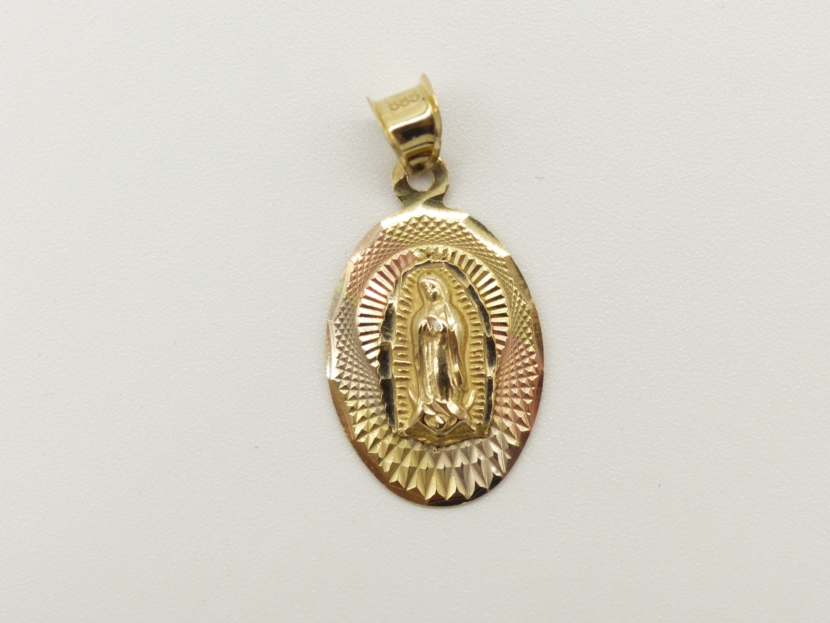 Zlatý přívěsek 1,35g madonka