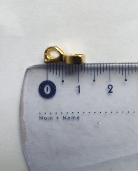 Zlatý přívěsek 1,30g čirý kamínek