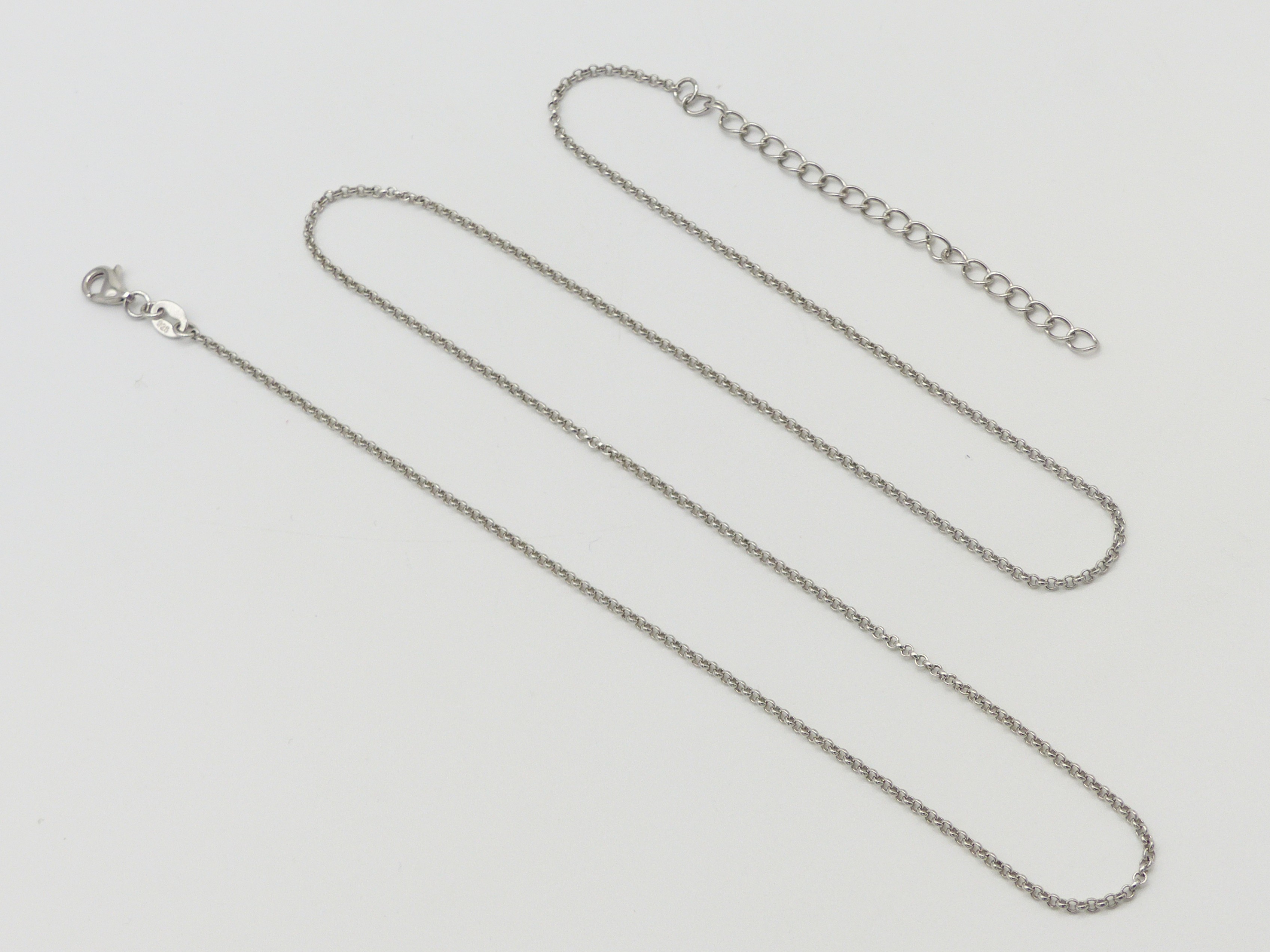Stříbrný řetízek 3g délka 50-56 cm