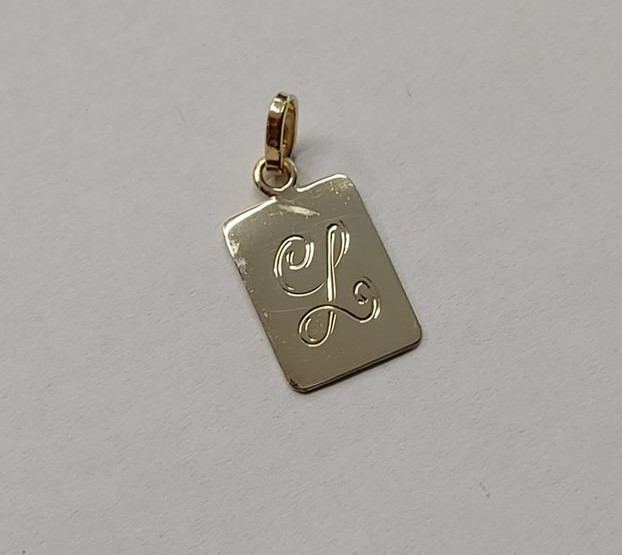 Zlatý přívěsek 1,45g písmeno L