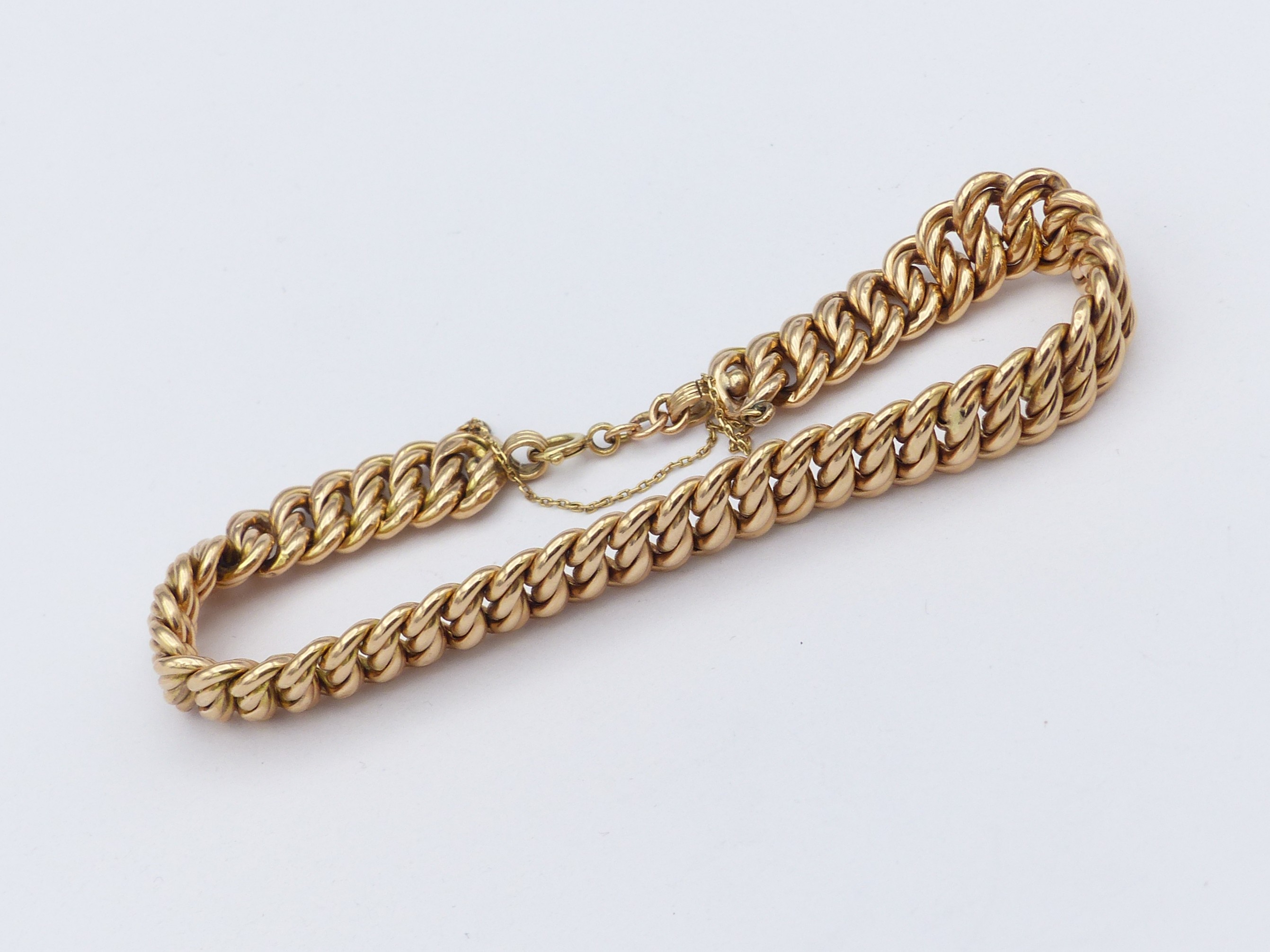 Zlatý náramek 18,50g délka 20,5 cm