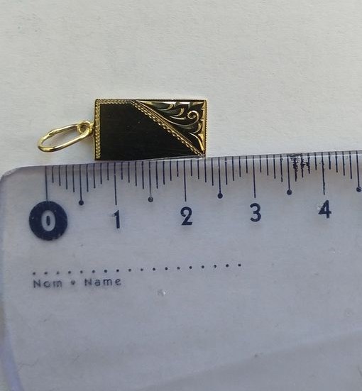 Zlatý přívěsek 1,00g