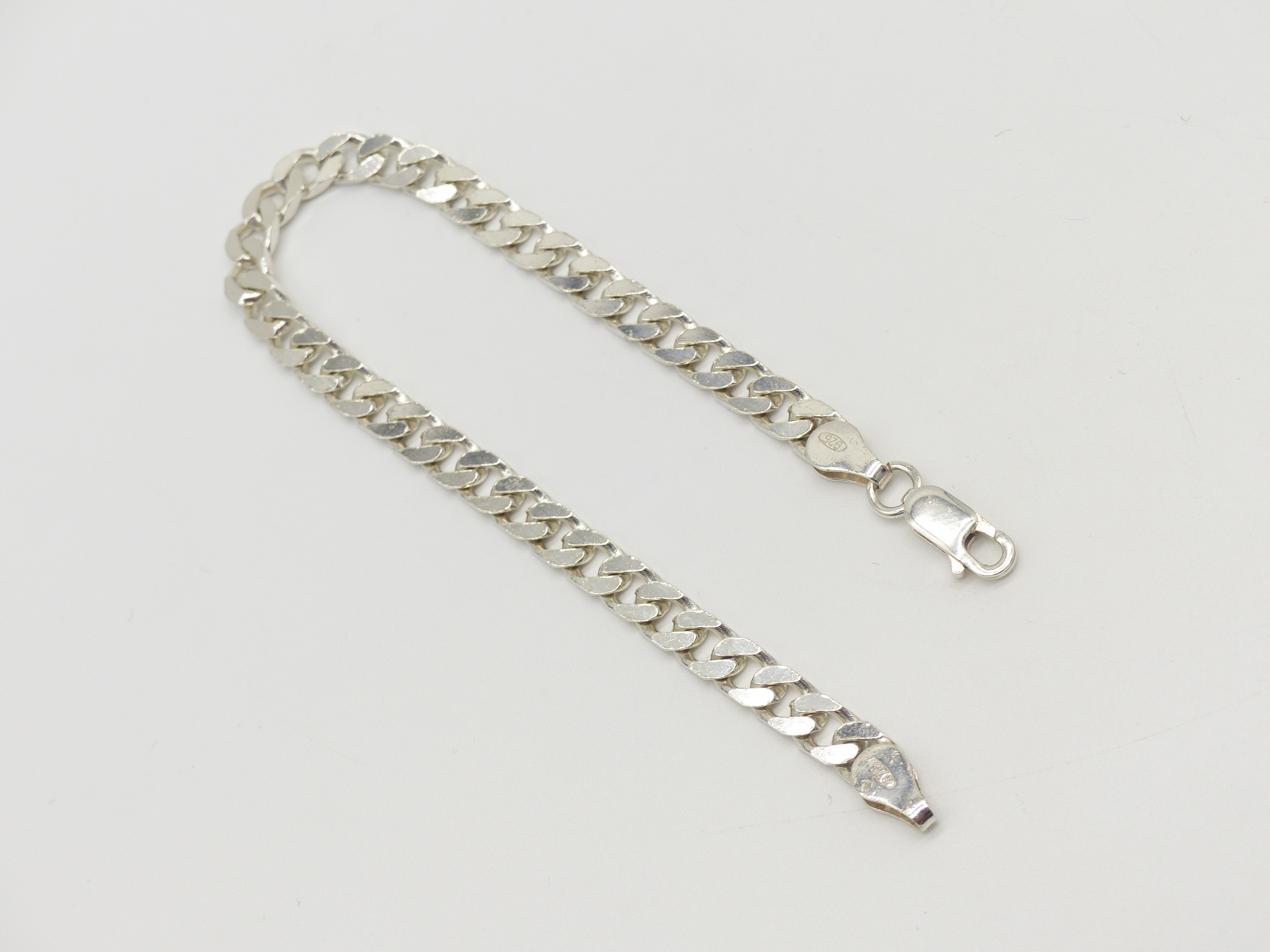 Stříbrný náramek 9g délka 18,5 cm