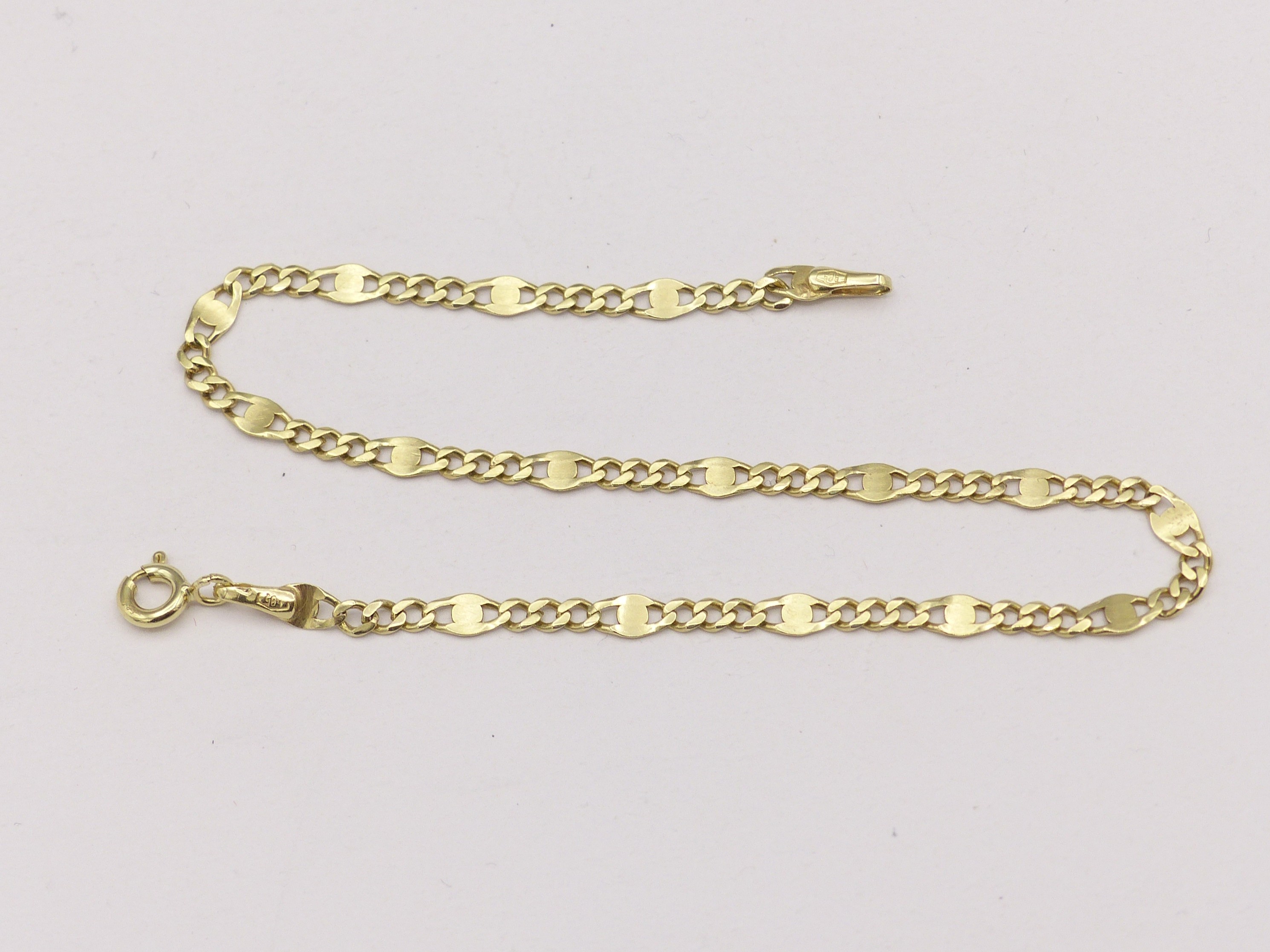 Zlatý náramek 2,30g délka 20,5 cm