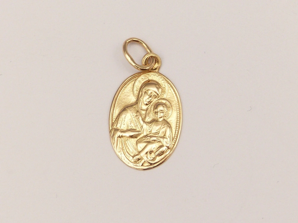 Zlatý přívěsek 0,55g madonka