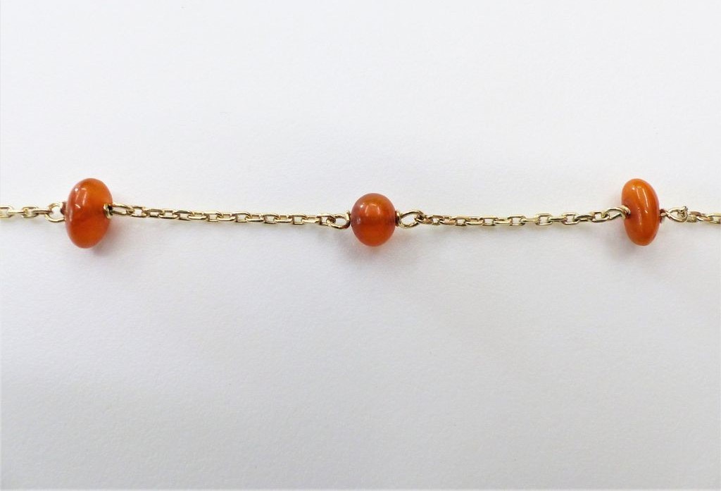 Zlatý náramek 2,80g délka 18,5cm