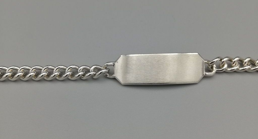 Stříbrný náramek 15,20g délka 19,5 cm