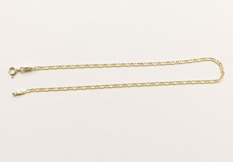 Řetízek na kotník 3,10g délka 27 cm
