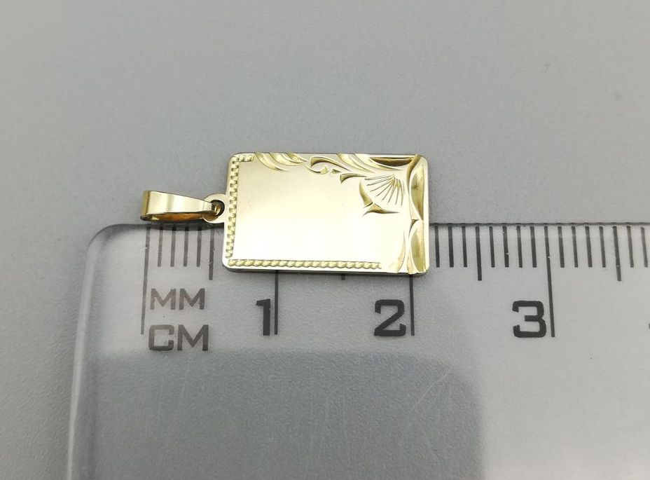 Zlatý přívěsek 1,15g destička