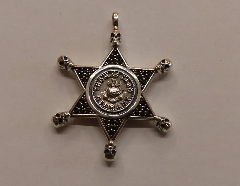 Stříbrný přívěsek 19g, 42,3x 55,3mm