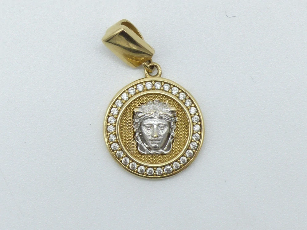 Zlatý přívěsek 1,60g, průměr 13mm
