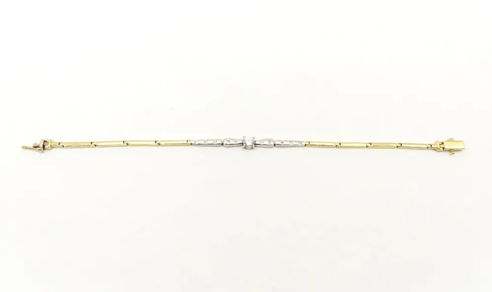 Zlatý náramek 6,70g, délka 17,5cm