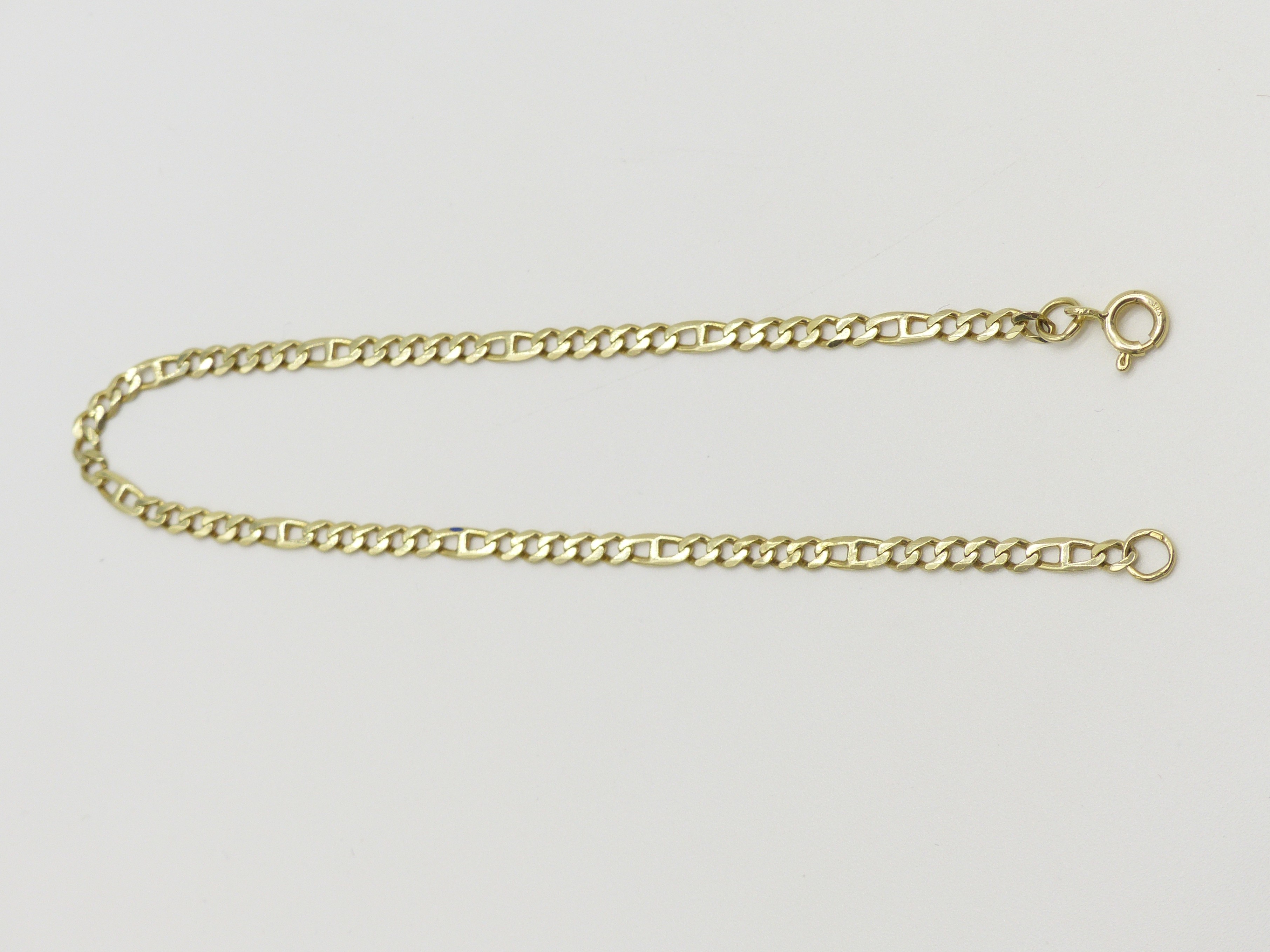 Zlatý náramek 3,15g délka 21cm