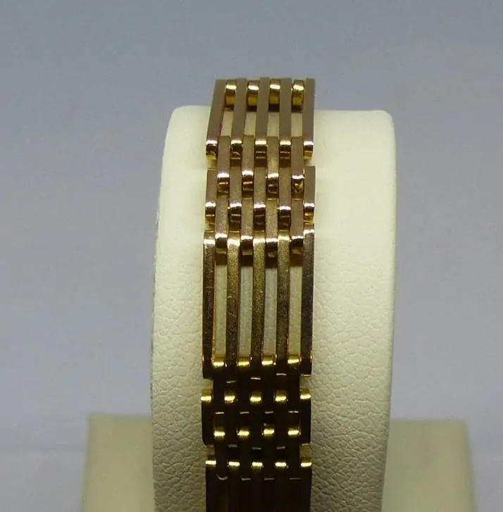 Zlatý náramek 20,30g, délka cca 18,5cm