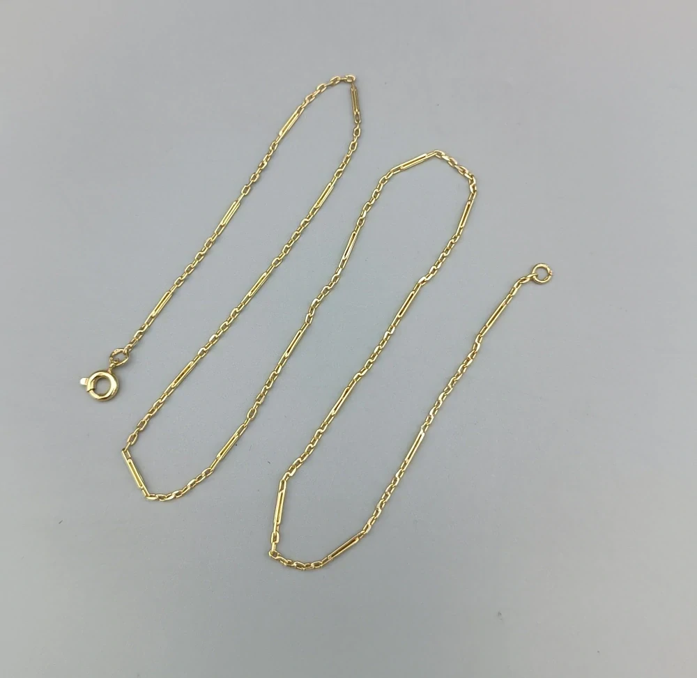 Zlatý řetízek 3,85g délka 44,5 cm