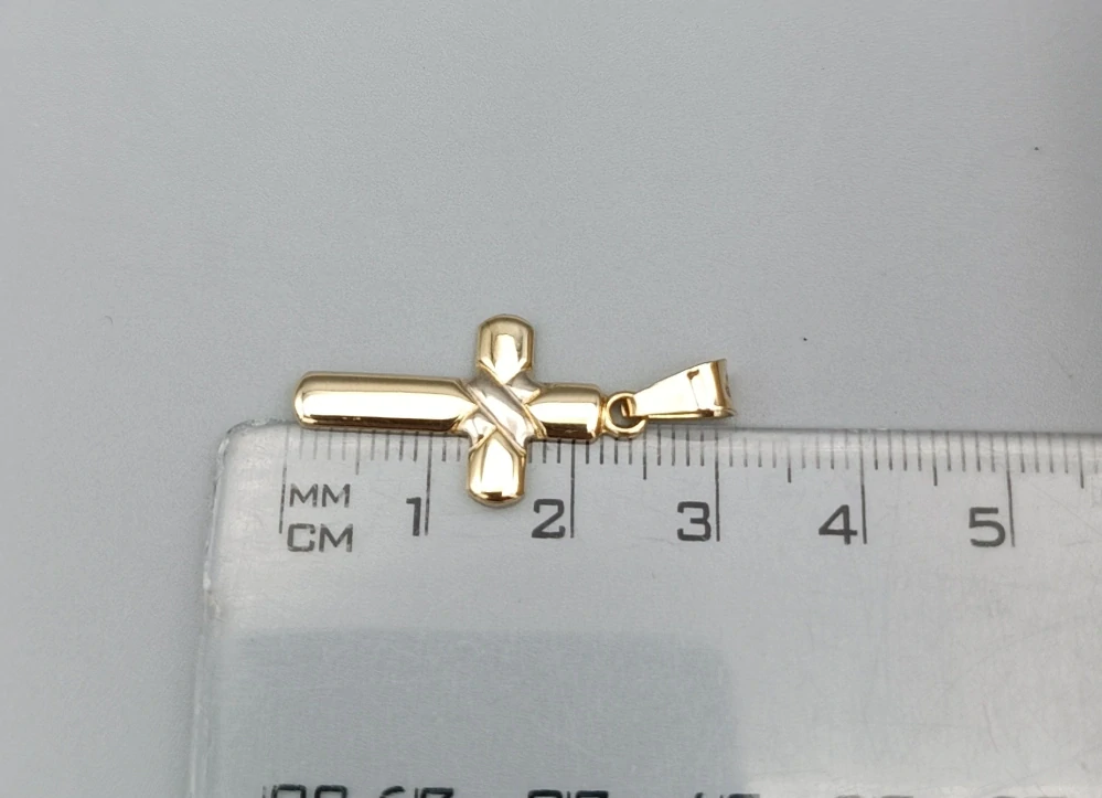 Zlatý přívěsek 2,15g kříž