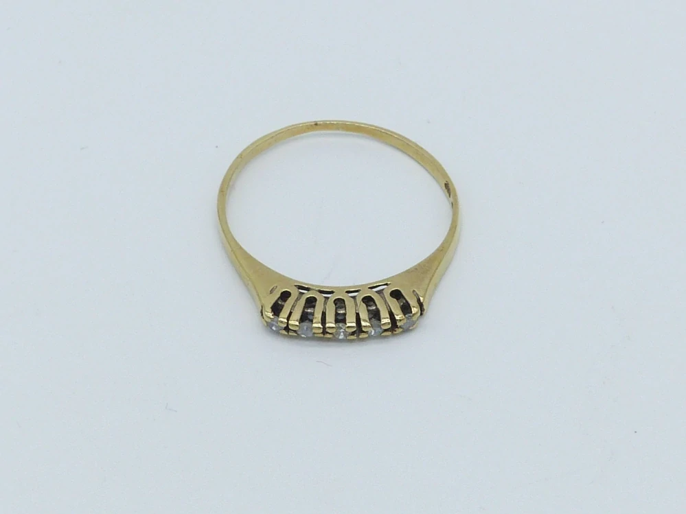 Zlatý prsten 1,25g velikost 56