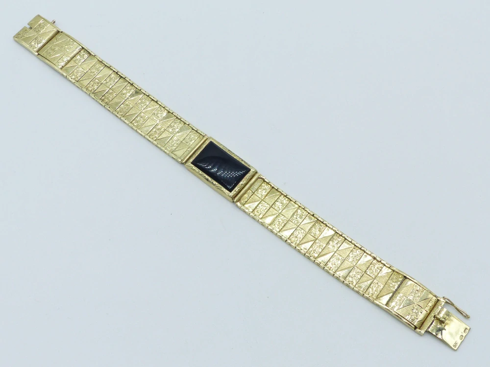 Zlatý náramek 20,35g délka 17,5 cm