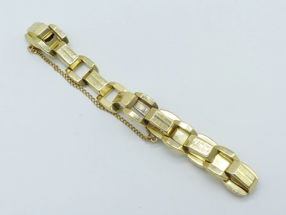 Zlatý náramek 21,30g délka 19 cm