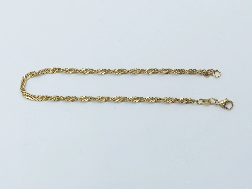 Zlatý náramek 3,15g délka 20 cm