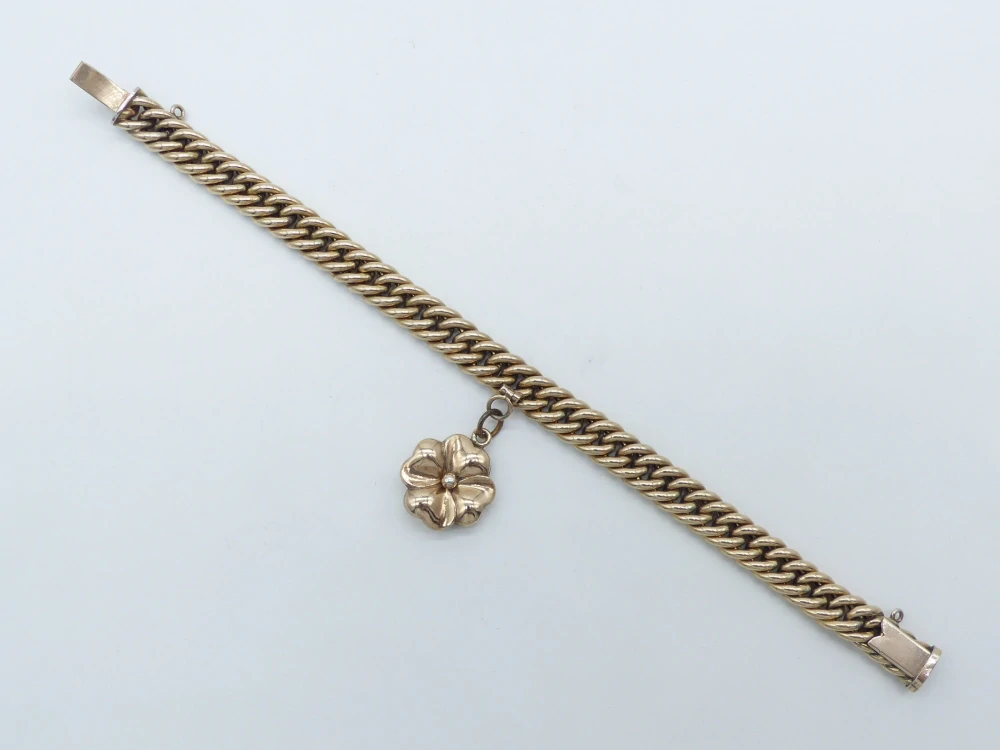 Stříbrný náramek 16g délka 17,5 cm