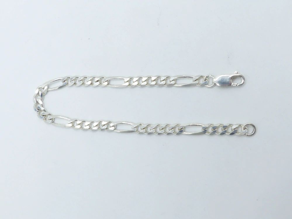 Stříbrný náramek 9g délka 20,5 cm