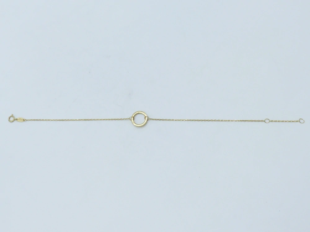 Zlatý náramek 0,95g délka 17,5/19,5 cm