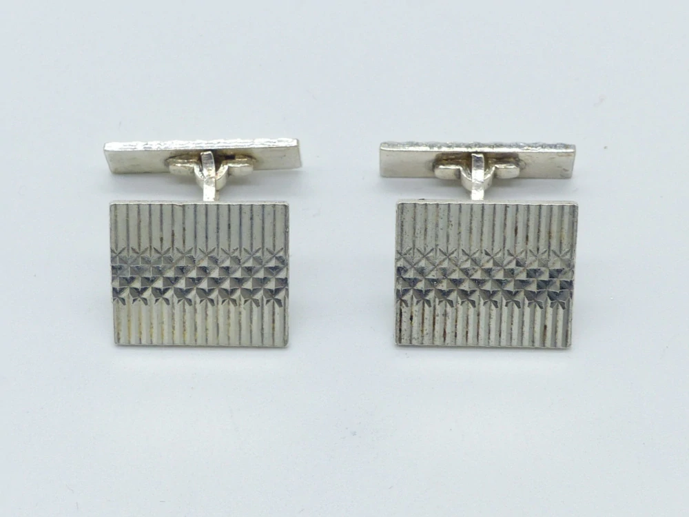 Stříbrné manžetové knoflíky 8g