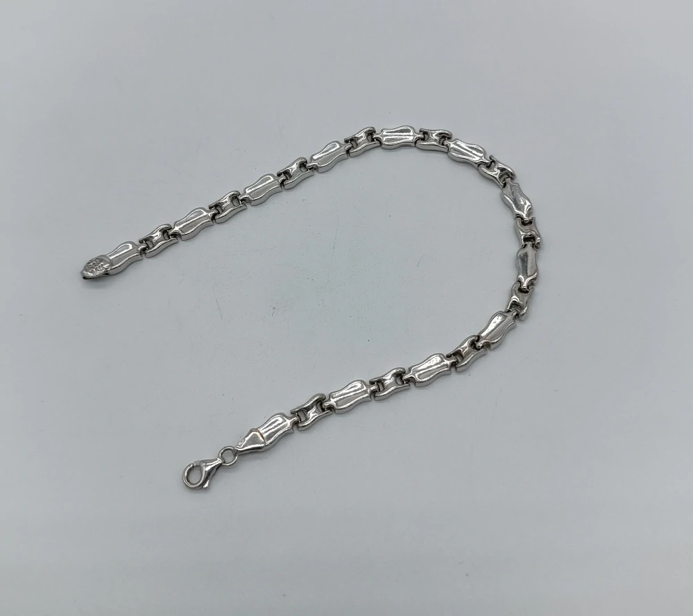 Zlatý oboustranný náramek 6,40g délka 19 cm