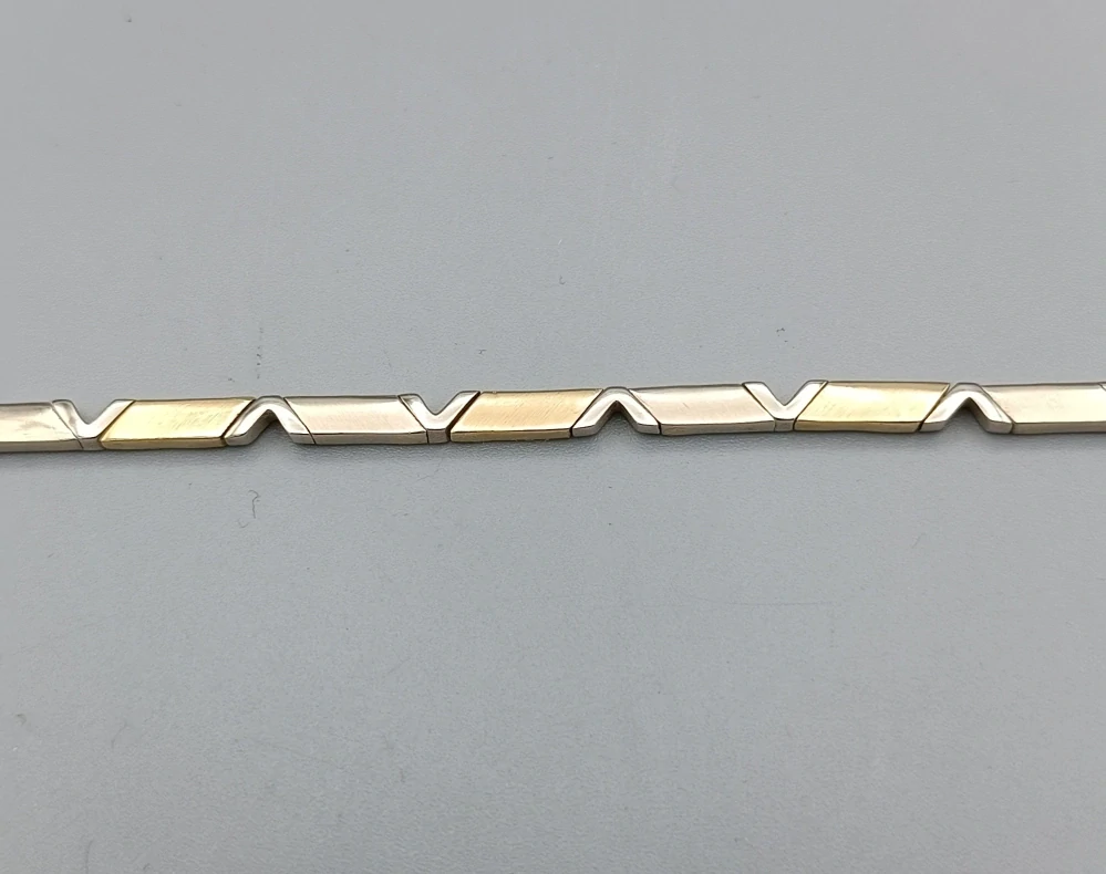 Zlatý náramek 10,55g, délka 18 cm