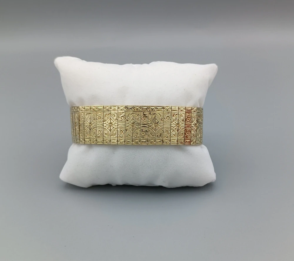 Zlatý náramek 24,85g, délka 19 cm