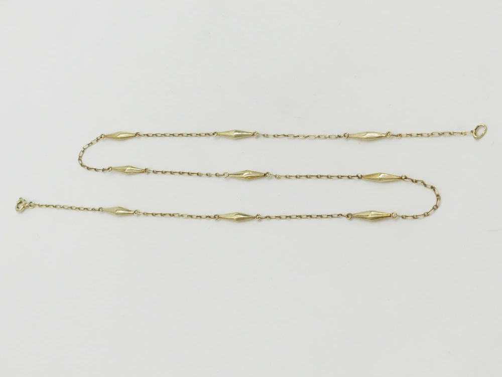 Zlatý řetízek 5,25g délka 50,5cm