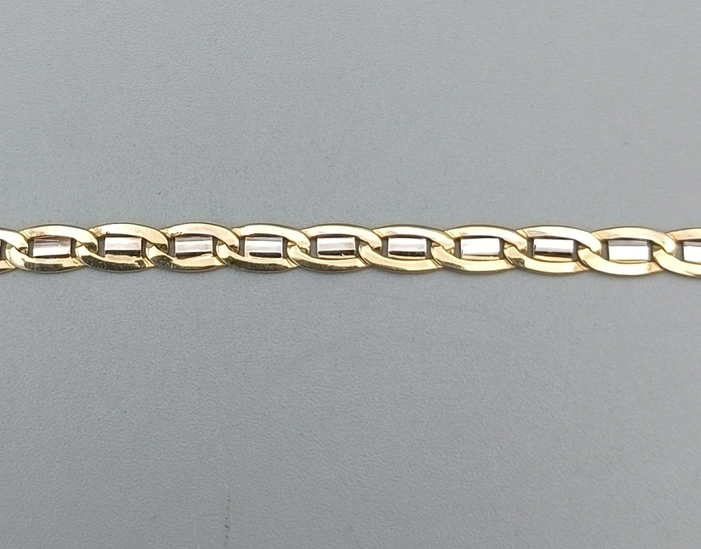 Zlatý náramek 4,90g, délka 22 cm