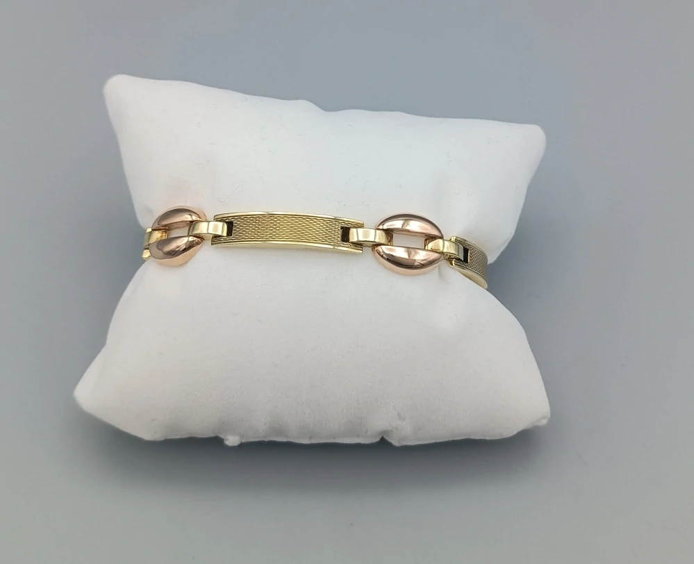 Zlatý náramek 11,55g délka 17,5 cm
