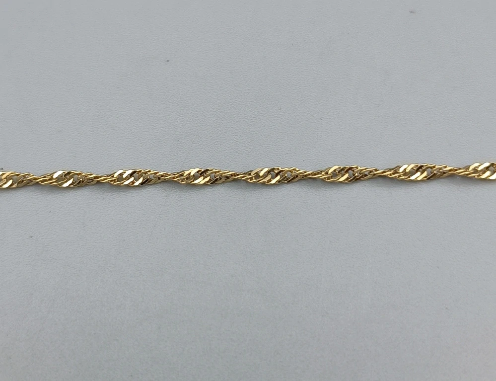 Zlatý náramek 1,55g, délka 24,5 cm