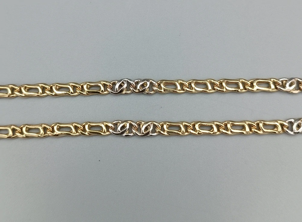 Zlatý řetízek 9,85g délka 50,5 cm